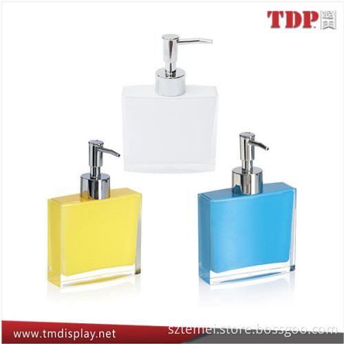Manufacturer Acrylic Resin Bathroom Accessory Liquid Soap Dispensers, Acrylic Liquid Soap Dispensers, Acrylic Resin Bathroom Set